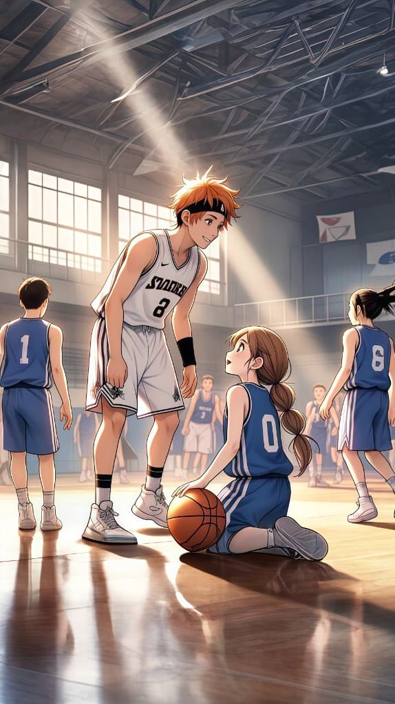 How AI Brought Basketball Dreams to Life: A Story of Teamwork & Innovation #digen ai #FreeAIVideoGenerator