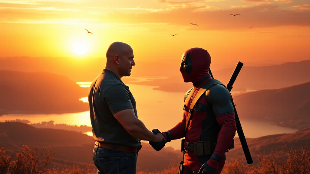 How an Everyday Hero and a Superhero United to Create Magic with AI Video Tech #digen ai #FreeAIVideoGenerator