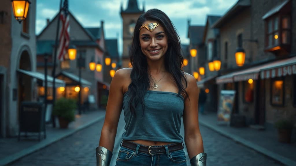 How Wonder Woman’s Spirit Inspired My AI Video Masterpiece #digen ai #FreeAIVideoGenerator