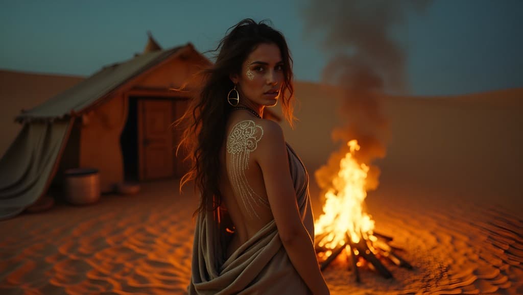 How to Bring Desert Mystique to Life with AI Video Magic? #digen ai# #Free AI Video Generator#
