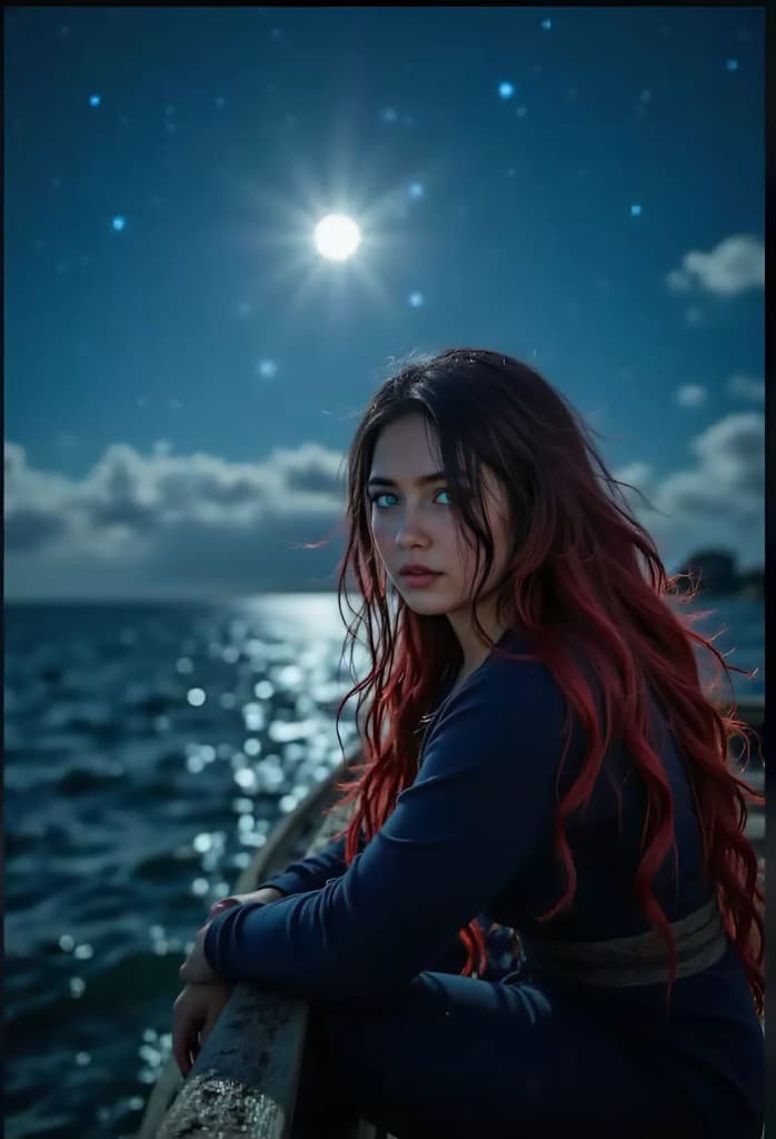 Capturing Starlight: How AI Brings Serene Moments to Life #digen ai #FreeAIVideoGenerator