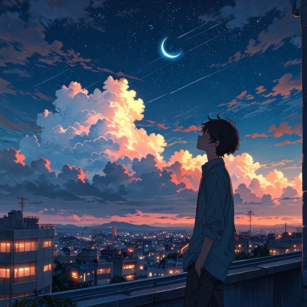 From Dusk to Magic: How I Turned a Starlit Moment into Viral Art with AI #digen ai# #Free AI Video Generator#