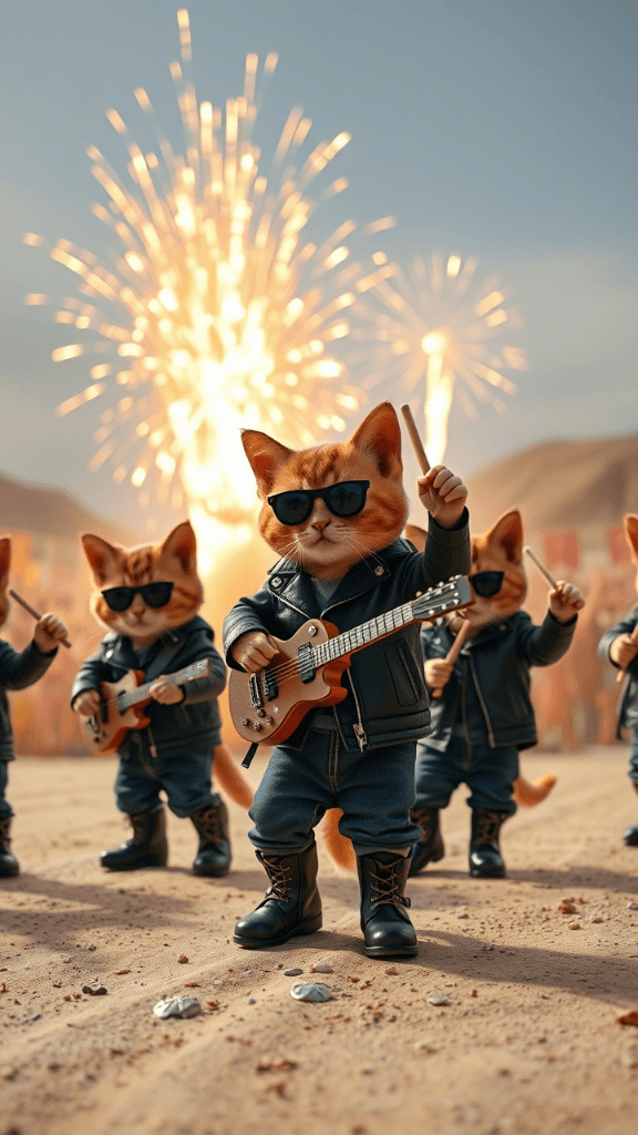 How Digen AI Turned Cats into Rock Stars: Create Your Own Spectacular Video in Seconds #digen ai #Free AI Video Generator