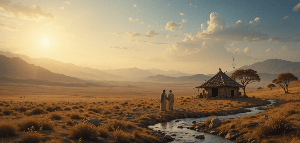 How Two Desert Wanderers Discovered Magic With AI Video Creation #digen #FreeAIVideoGenerator