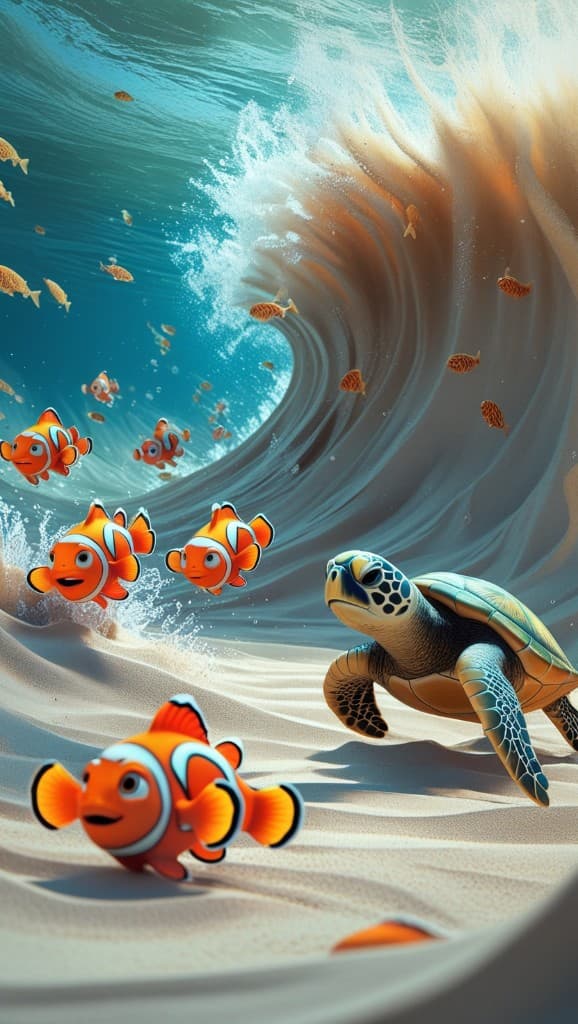 Underwater Adventure: How to Create Mesmerizing Ocean Videos with AI #digen ai #Free AI Video Generator