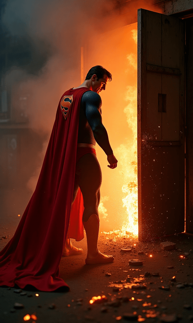 How AI Brought Superman’s Epic Stand Against Chaos to Life? #digen ai# #Free AI Video Generator#