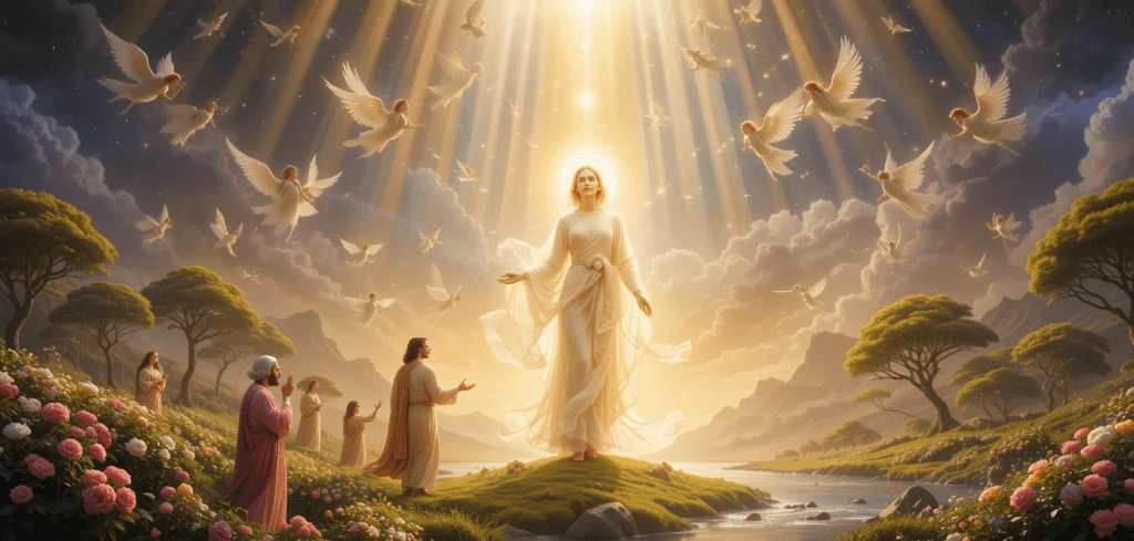 How AI Brought a Divine Vision to Life: Your Free Guide to Stunning Videos #digen ai #FreeAIVideoGenerator