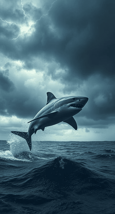 How I Created Viral Storm Shark Videos With One Click! #digen ai# #FreeAIVideoGenerator