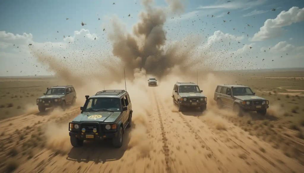 How to Turn Desert Chase Dreams into Reality with AI Video Magic? #digen ai# #FreeAIVideoGenerator#