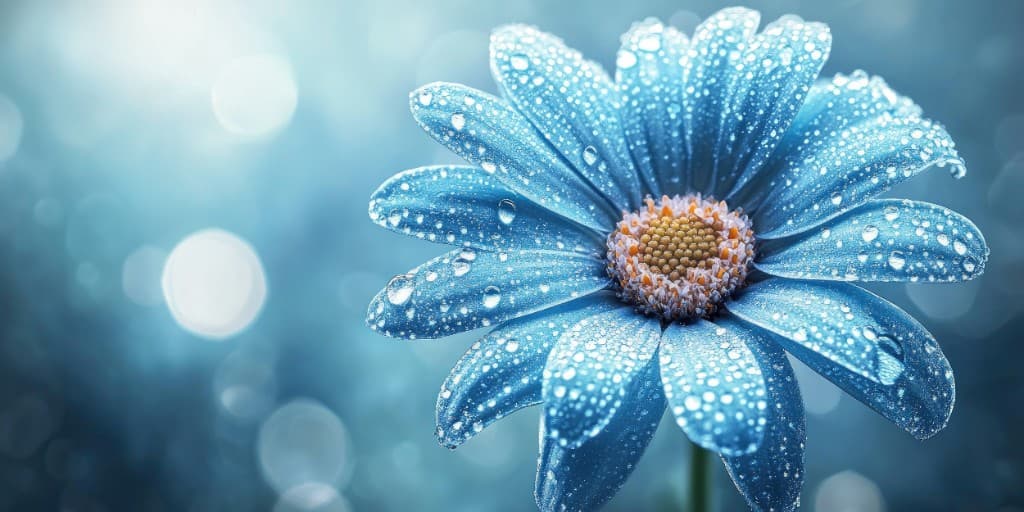 How Did This Enchanted Blue Daisy Video Go Viral? Your Free AI Secret Revealed #digen ai# #FreeAI