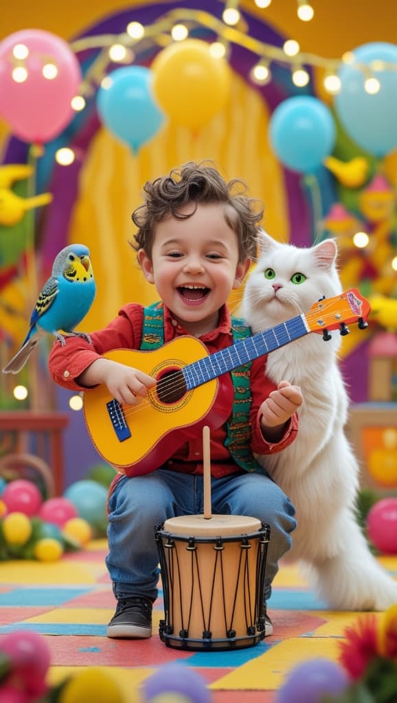 How to Turn Your Child’s Imaginary Band into a Viral AI Video? #digenai #FreeAIVideoGenerator