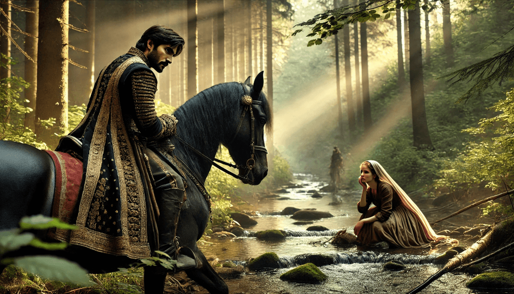 Medieval Mystery Unveiled: How AI Brought a Forest Encounter to Life #digen ai# #FreeAIVideoGenerator#