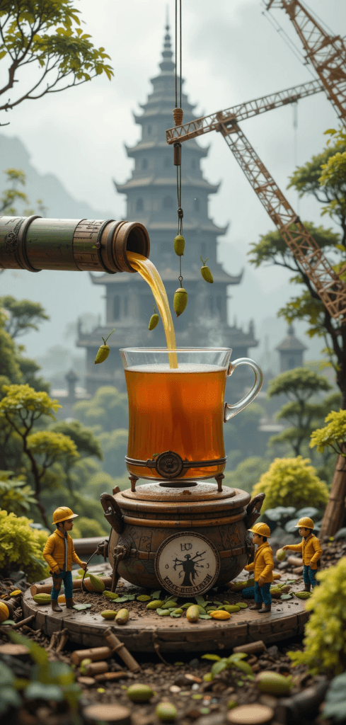 How Ancient Tea Meets Modern Magic: Create Your Own AI Videos with Digen! #digenai #FreeAIVideoGenerator