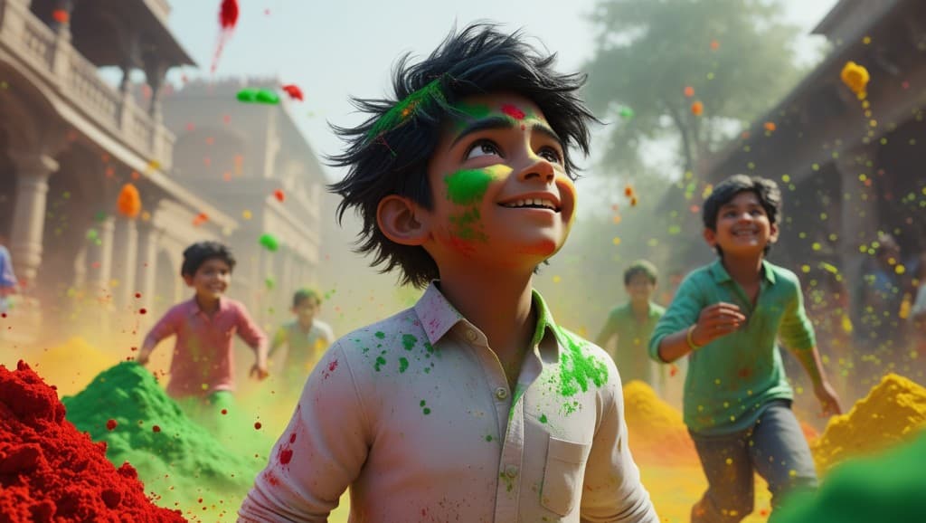 From Playful Chaos to Viral Magic: How AI Brought Holi’s Joy To Life #digenai #FreeAIVideoGenerator