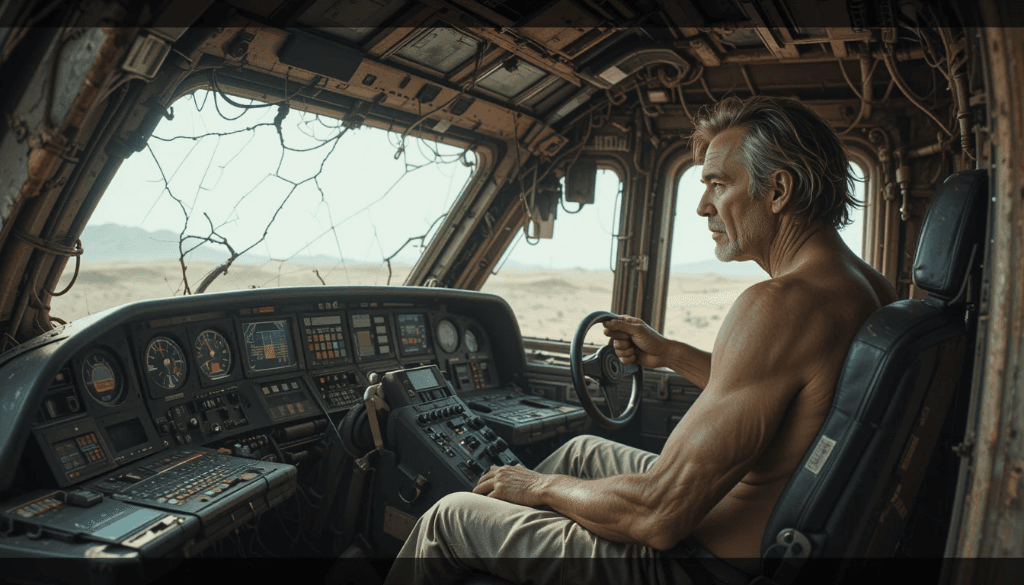 How This Desert Driver Harnessed AI to Create His Epic Futuristic Journey #digen ai# #Free AI Video Generator#