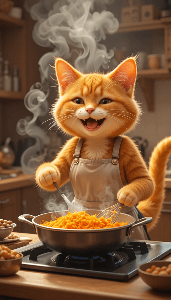 How Did a Cat Chef Become an Overnight Sensation? #digenai #FreeAIVideoGenerator