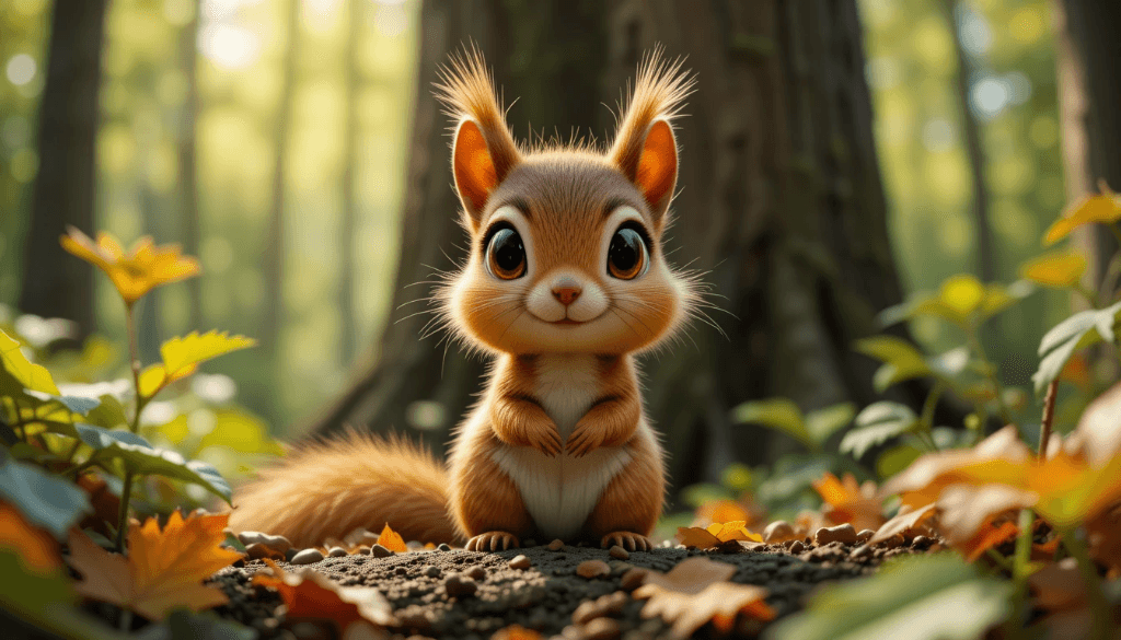 How a Curious Squirrel Became an AI Video Star #digenai #FreeAIVideoGenerator