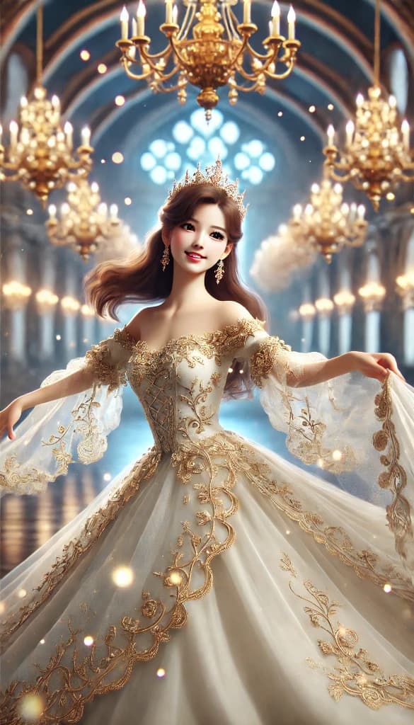 Unveiling the Magic: How AI Brought a Royal Dance to Life in a Golden Cathedral #digen ai# #Free AI Video Generator#