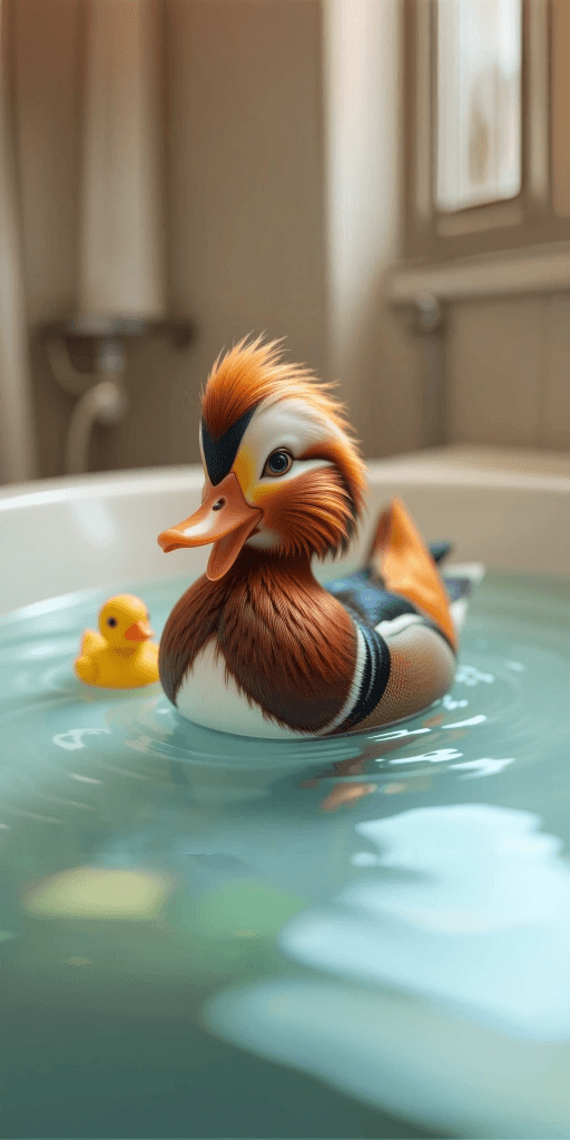 How AI Brought Whimsy to Life: Creating Magic with Mandarin Ducks #digen ai# #Free AI Video Generator#