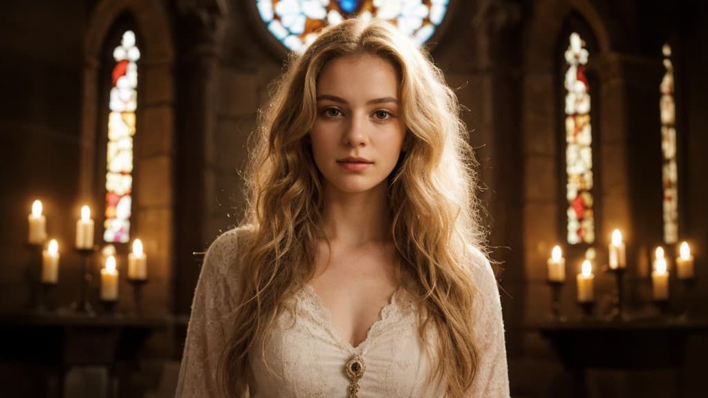 How AI Brought a Church’s Mystique to Life: A Story of Light and Lace #digenai #FreeAIVideoGenerator