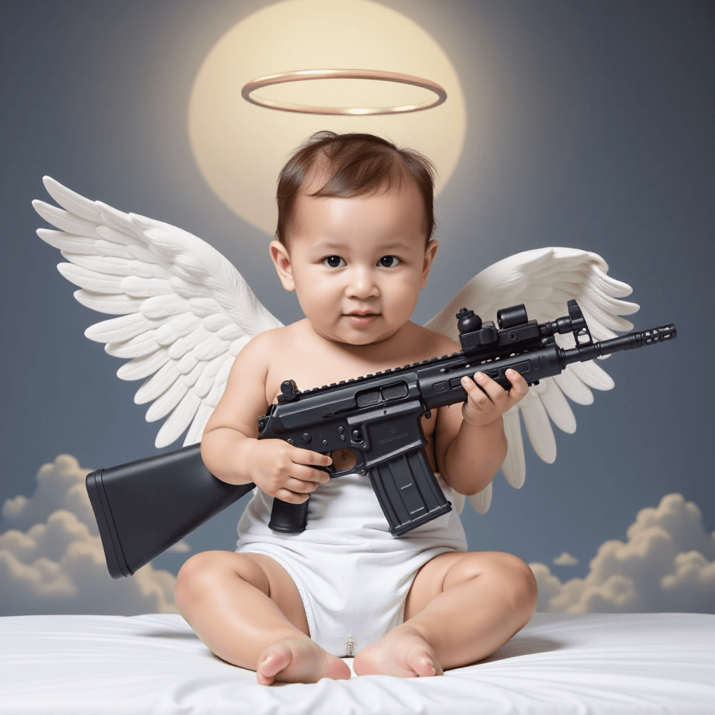 How to Create a Surreal Angel Baby Video in Seconds with AI #digen ai #FreeAIVideoGenerator