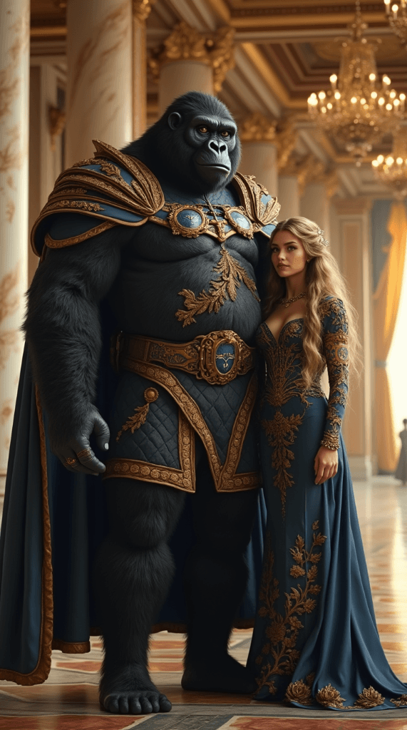 The Unlikely Royals: How AI Brought a Gorilla King’s Court to Life #digen ai #FreeAI #FreeAIVideoGenerator