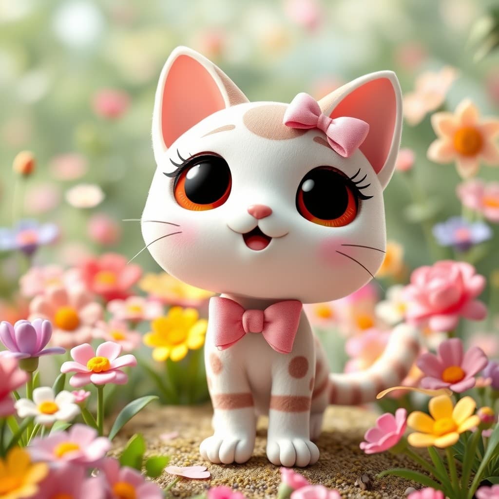 How a Whimsical Garden Cat Became an AI Video Sensation #digen ai# #FreeAIVideoGenerator
