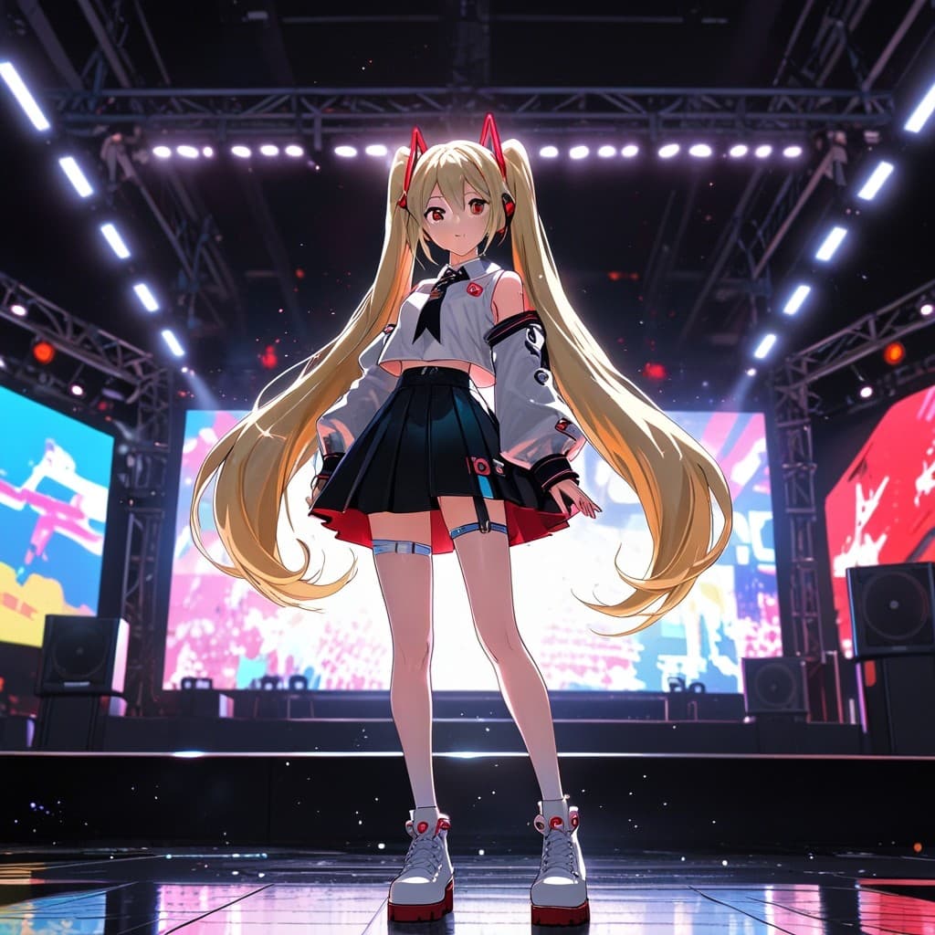 How an Anime Star’s Stage Dreams Came to Life with AI Video Magic #digen ai #FreeAIVideoGenerator