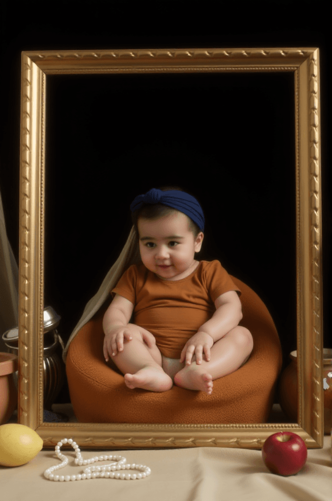 How a Serene Baby Moment Became Viral AI Art—And How You Can Do It Too! #digen ai# #Free AI Video Generator#