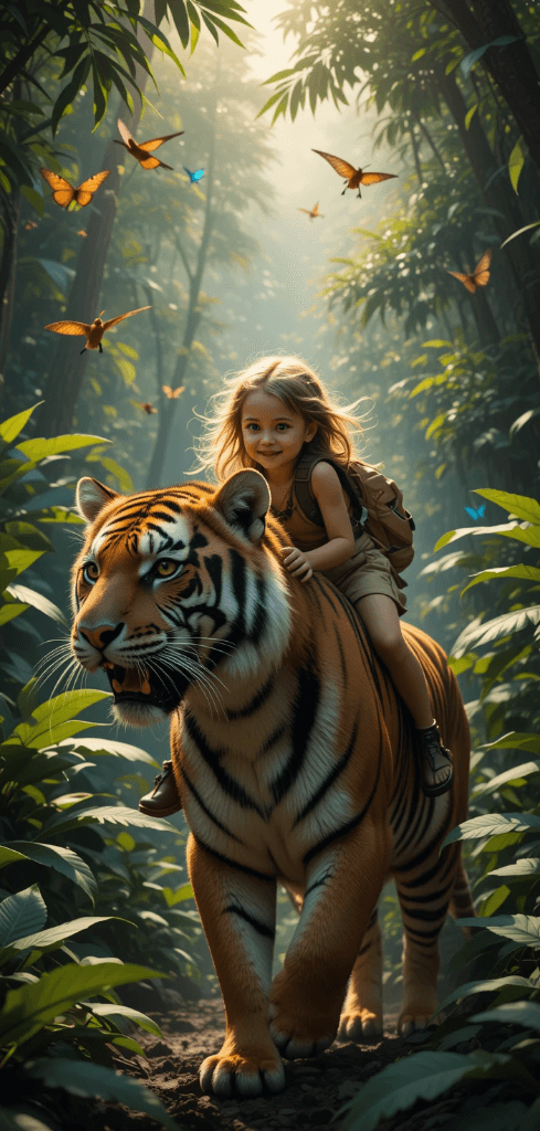 How AI Brought Lily's Jungle Adventure to Life – And How You Can Too! #digenai #FreeAIVideoGenerator