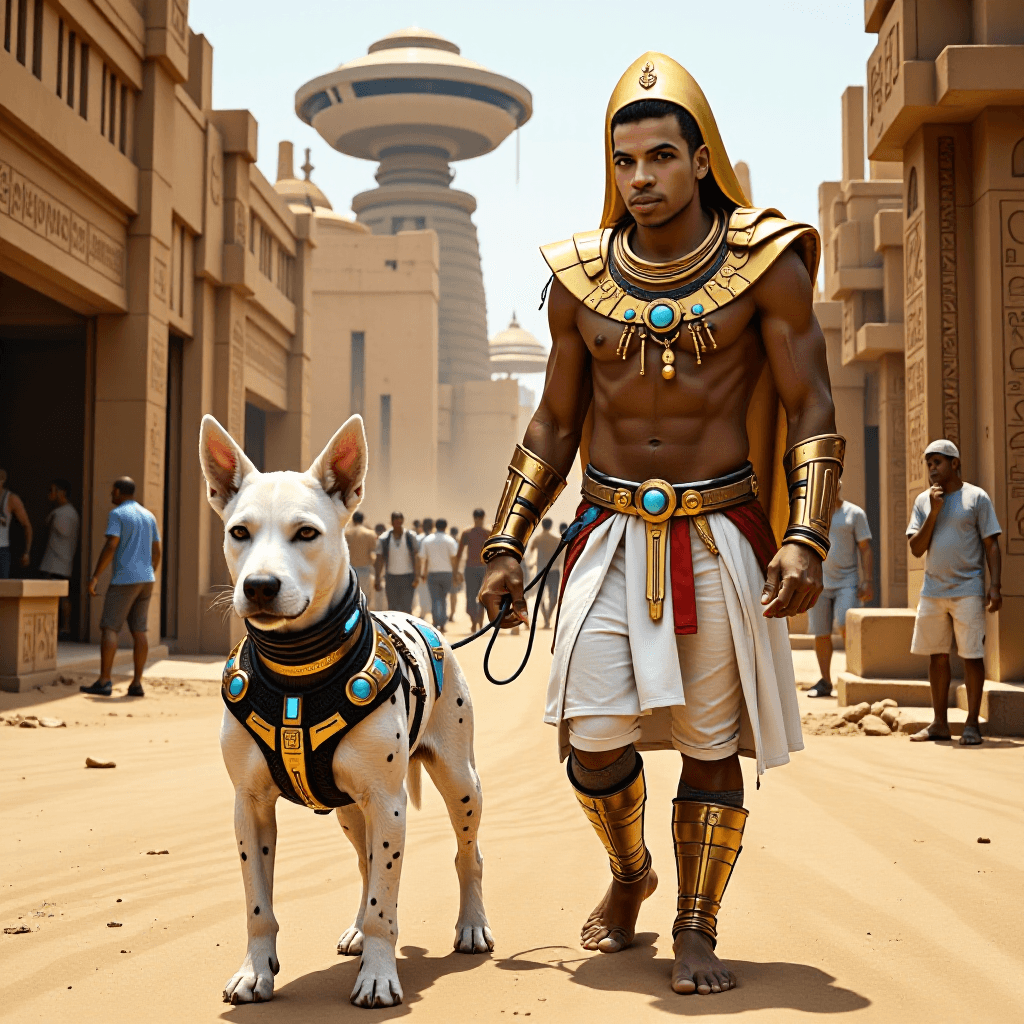 Walking Through Time: How AI Lets You Create Ancient Adventures With Your Pet #digen ai #FreeAIVideoGenerator