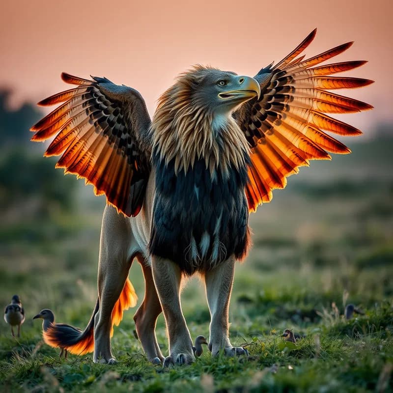 How AI Brought an Eagle's Sunset Majesty to Life—And How You Can Too! #digenai #FreeAIVideoGenerator