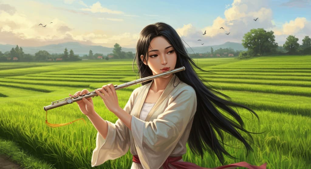 How AI Brought a Flutist’s Serene World to Life—and How You Can Too! #digenai #FreeAIVideoGenerator