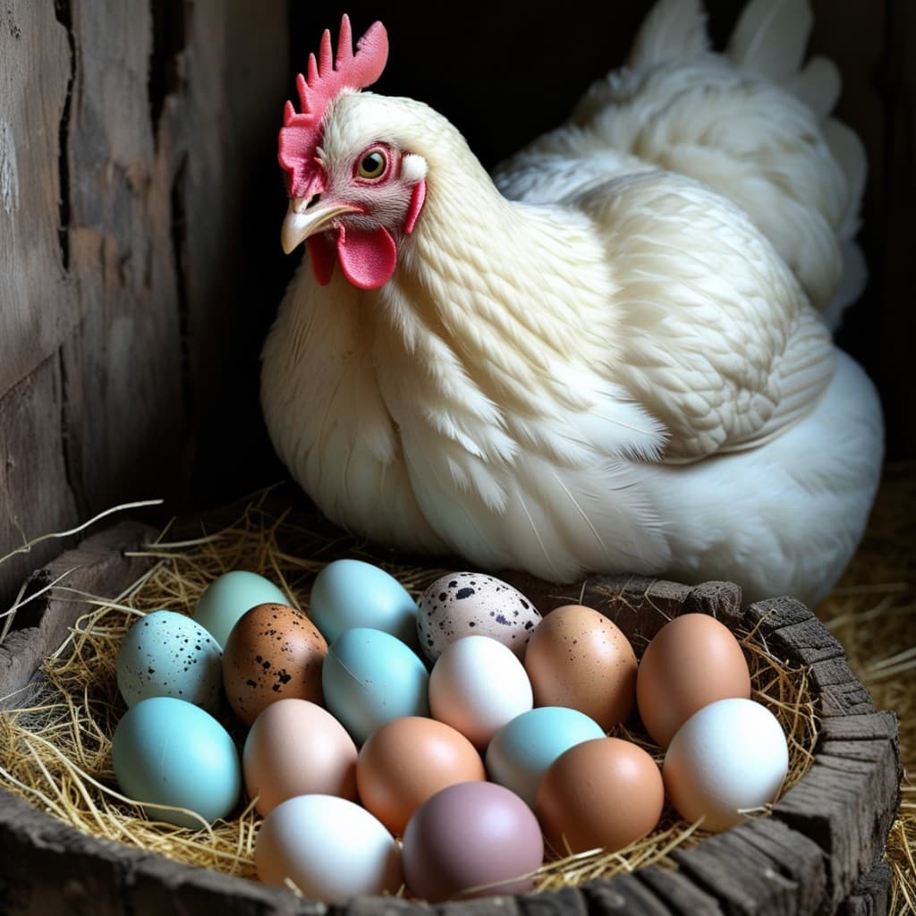 Guardian of Magic: Turn a Cozy Hen Scene into Talking Eggs with AI #digenai #FreeAIVideoGenerator
