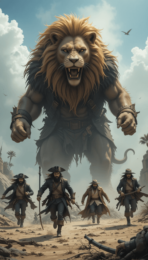 How AI Brought a Roaring Lion to Life: Your Free Adventure Awaits #digen ai #FreeAI