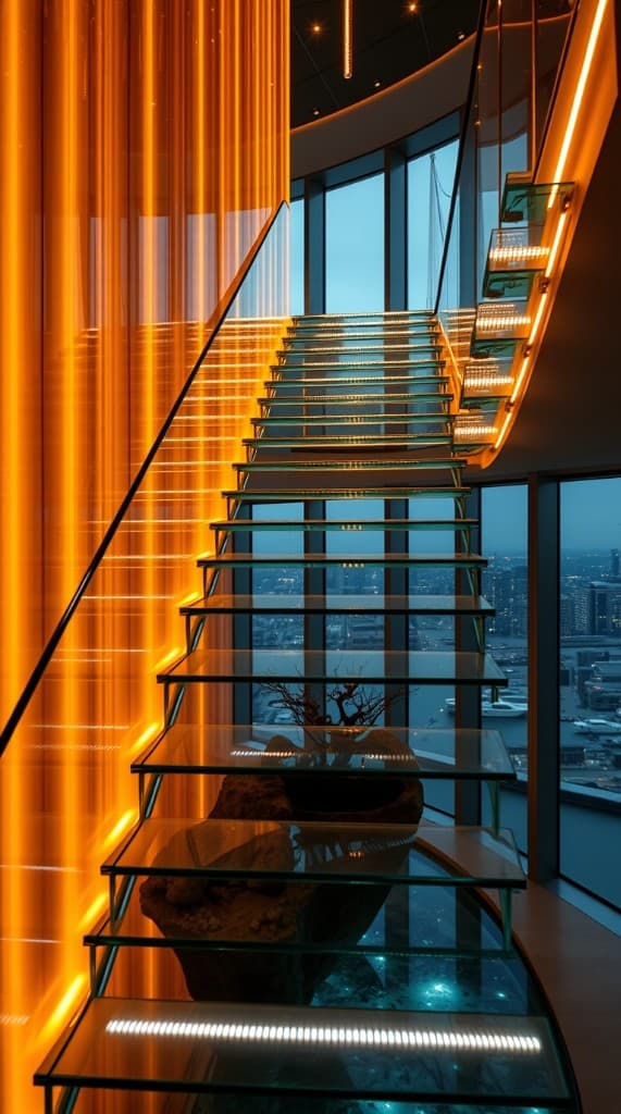 How to Turn a Glass Spiral Staircase into an AI Art Masterpiece #digen ai# #Free AI Video Generator#