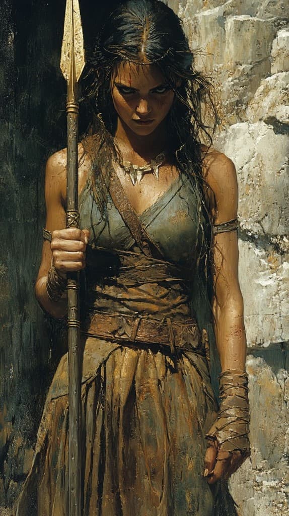 How Did This Warrior Woman Conquer Her Ancient Battle? Discover the AI Secret #digen ai# #FreeAIVideoGenerator#