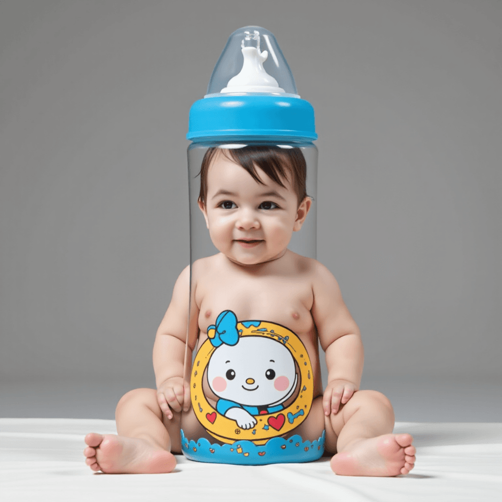 Unlocking Magic in a Bottle: How AI Makes Baby’s Adventures Possible #digen ai #FreeAIVideoGenerator