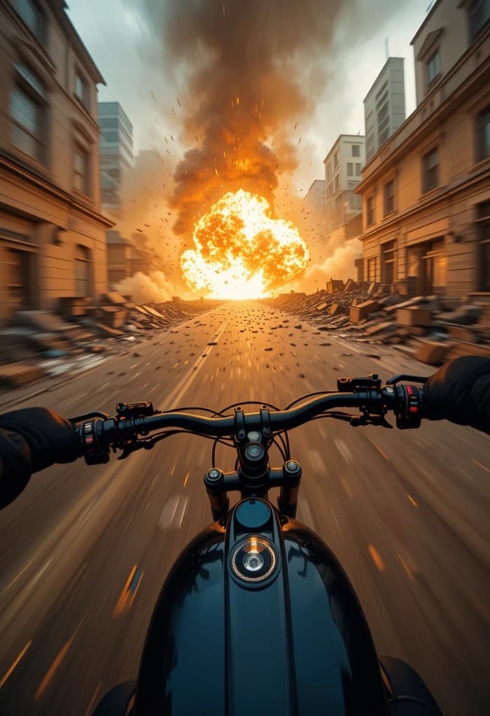 Apocalypse Rider: How Anyone Can Create Epic Chase Videos With AI #digen ai# #FreeAI Video Generator#