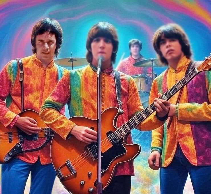 How This Psychedelic Rock Band’s Time-Traveling Performance Became Viral—All With Free AI! #digen ai# #Free AI Video Generator#