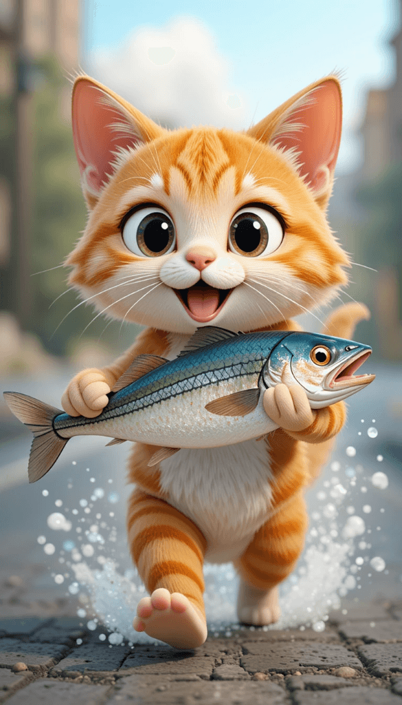 How One Playful Cat Became an Internet Sensation with AI Video Magic #digen ai# #Free AI Video Generator#