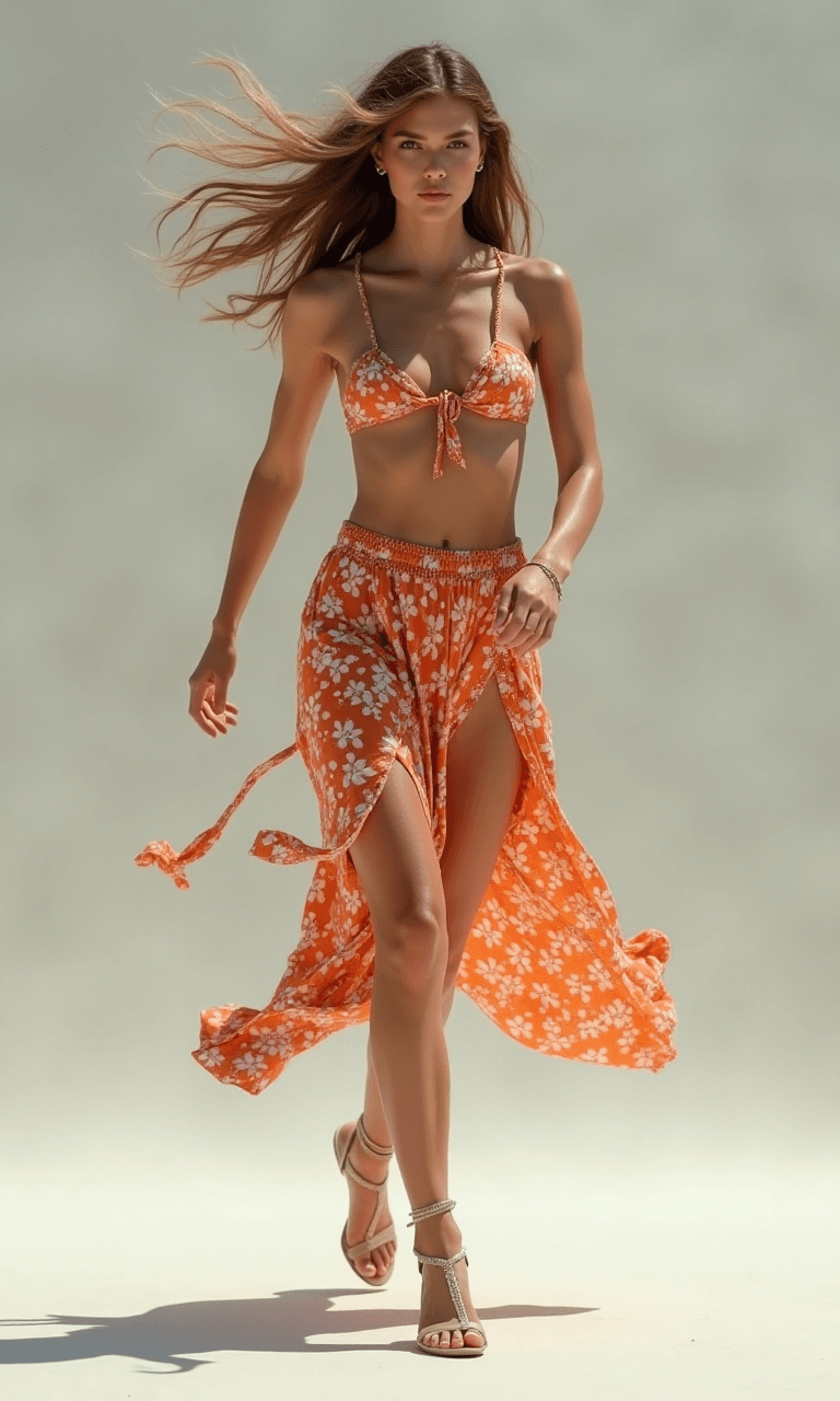 How One Woman’s Beach Walk Became an AI Video Masterpiece #digen ai #FreeAIVideoGenerator