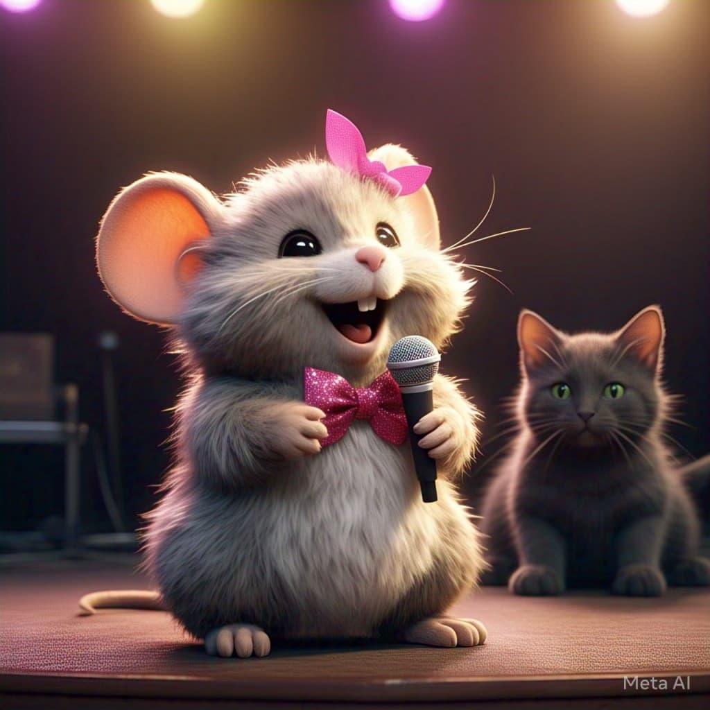 How One Tiny Mouse Stole The Spotlight With AI Video Magic! #digen ai# #Free AI Video Generator#