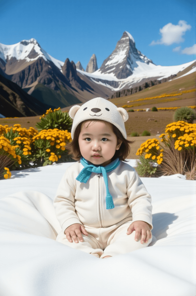 From Snowy Serenity to Viral Magic: How AI Brought a Child’s Winter Scene to Life #digenai #FreeAIVideoGenerator