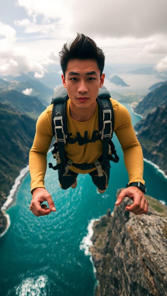 How AI Brought My Bungee Adventure to Life in Seconds! #digenai #FreeAIVideoGenerator