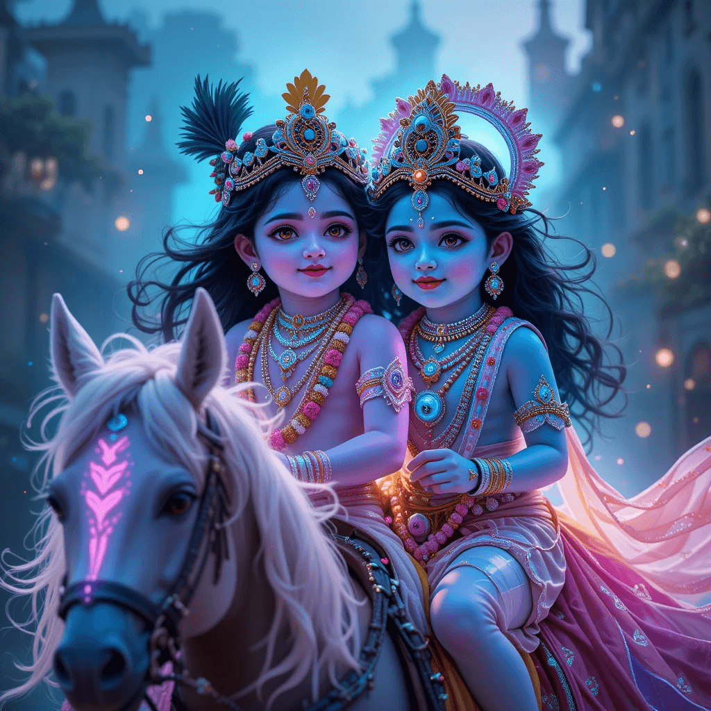 How Two Girls & A Magical Horse Became Viral With AI Video Magic #digen ai #FreeAI