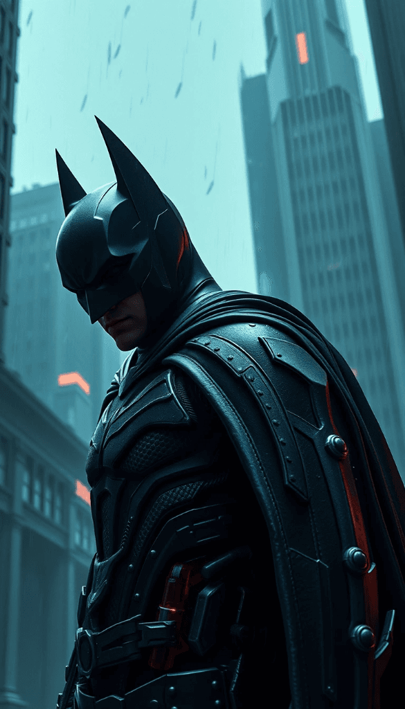 How AI Brought Gotham's Guardian to Life: Your Free Superhero Video Guide #digenai #FreeAIVideoGenerator