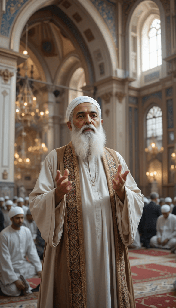 How AI Brought a Sheikh's Teachings to Life in Stunning Mosque Videos #digenai #FreeAIVideoGenerator