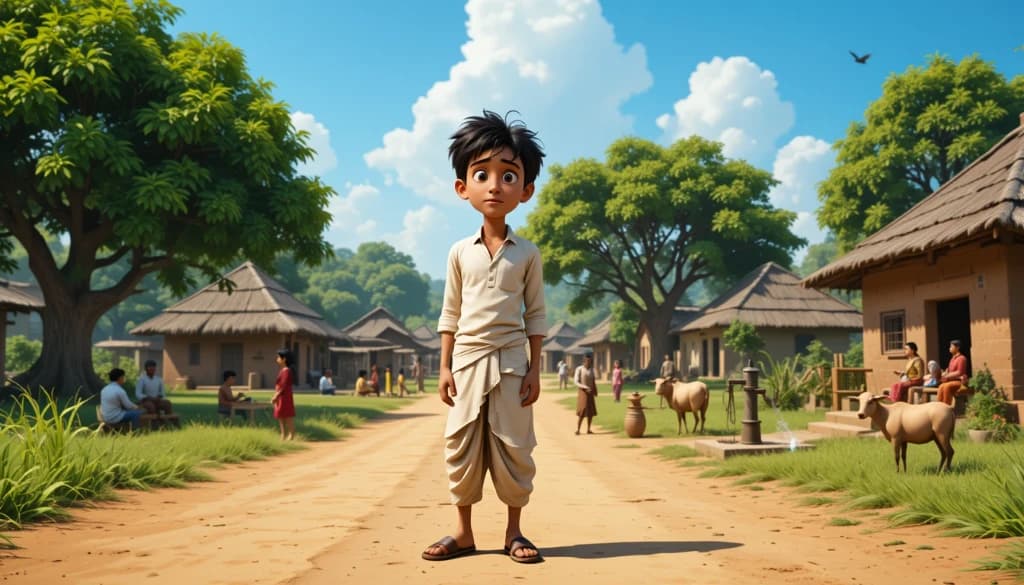 Unlocking Rural Magic: How AI Brings Village Adventures to Life #digen ai #FreeAIVideoGenerator
