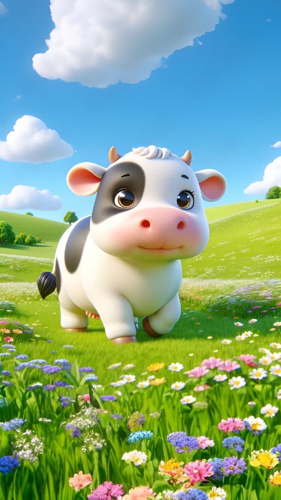 How to Turn a Peaceful Meadow into Magic with AI Video Creation? #digen ai# #Free AI Video Generator#